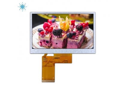 4.3寸液晶屏 MCU/SPI接口40pin 480×272 4.3英寸TFT液晶显示模组